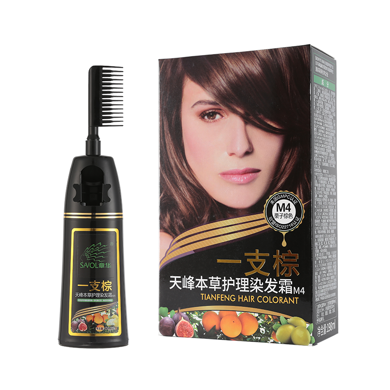 Tianfeng Brown Herbal Hair Dye Cream