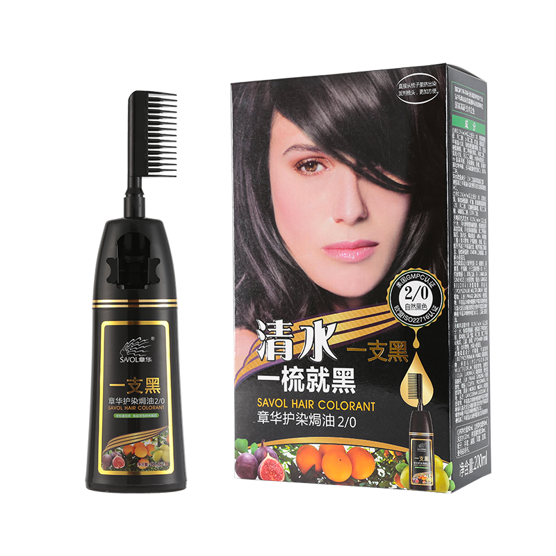 Zhanghua Qingshui Black Hair Care and Dyeing Cream